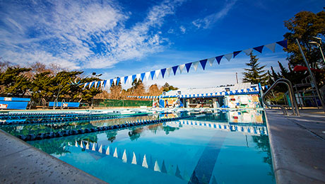 Outdoor swimming pool