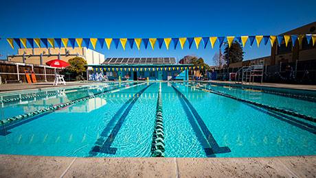 Outdoor swimming pool
