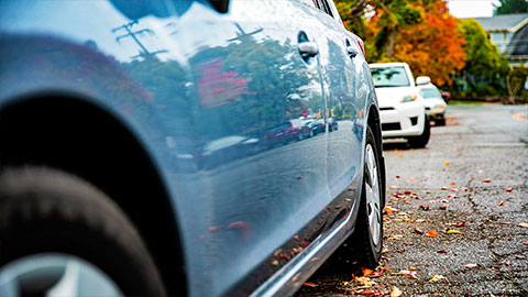 Parked cars