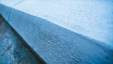 Newly paved sidwalk