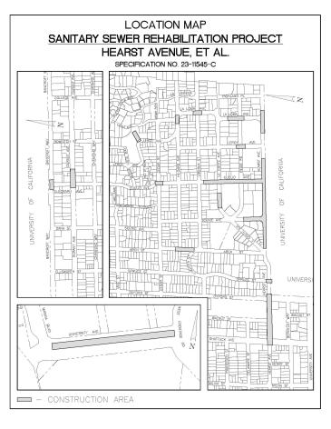 Sanitary Sewer - Hearst et al Map 1