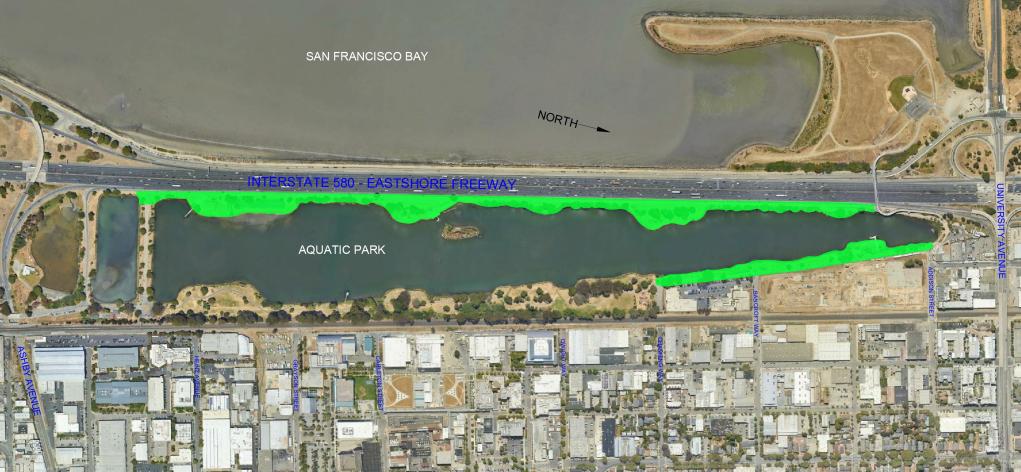 Aquatic Park Project Areas